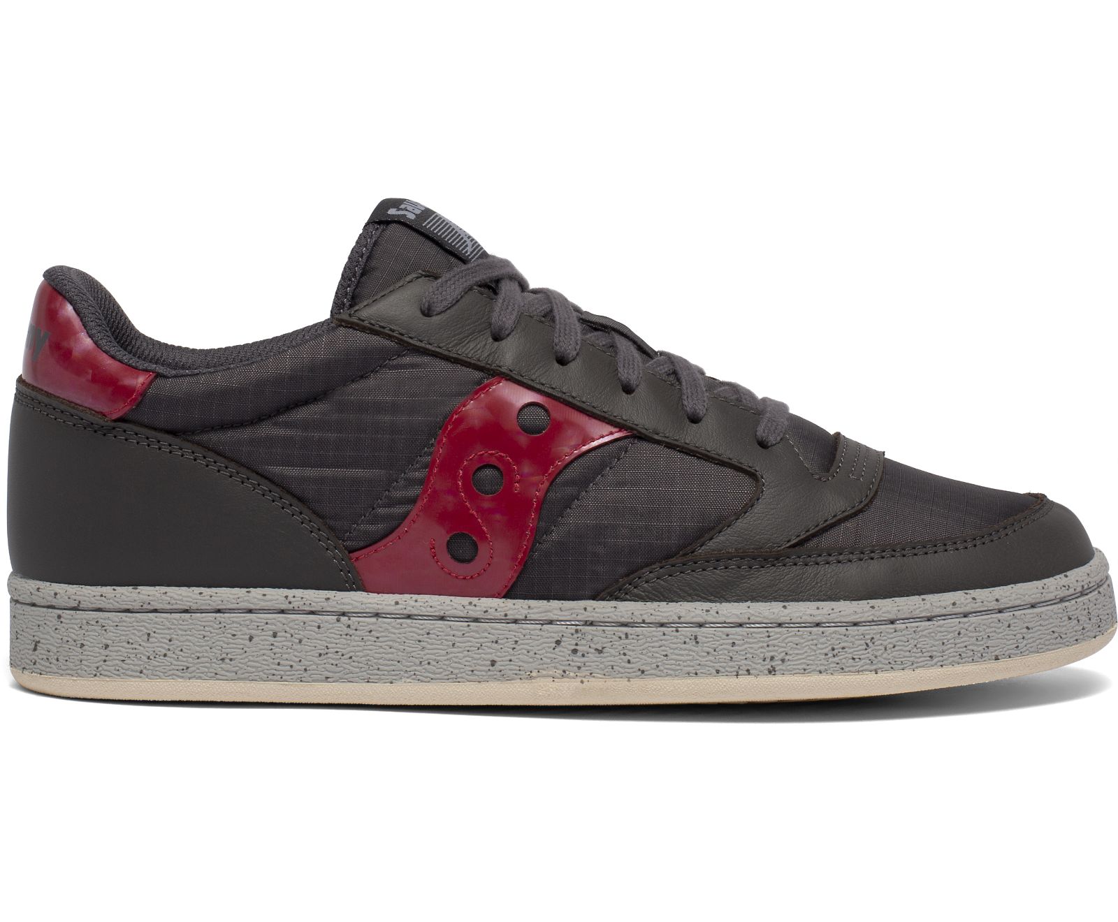 Women's Saucony Jazz Court Originals Black / Red | Singapore 047XYUF